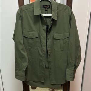 Truth Men's Military Style Jacket in Olive